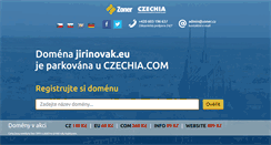 Desktop Screenshot of jirinovak.eu