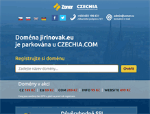 Tablet Screenshot of jirinovak.eu